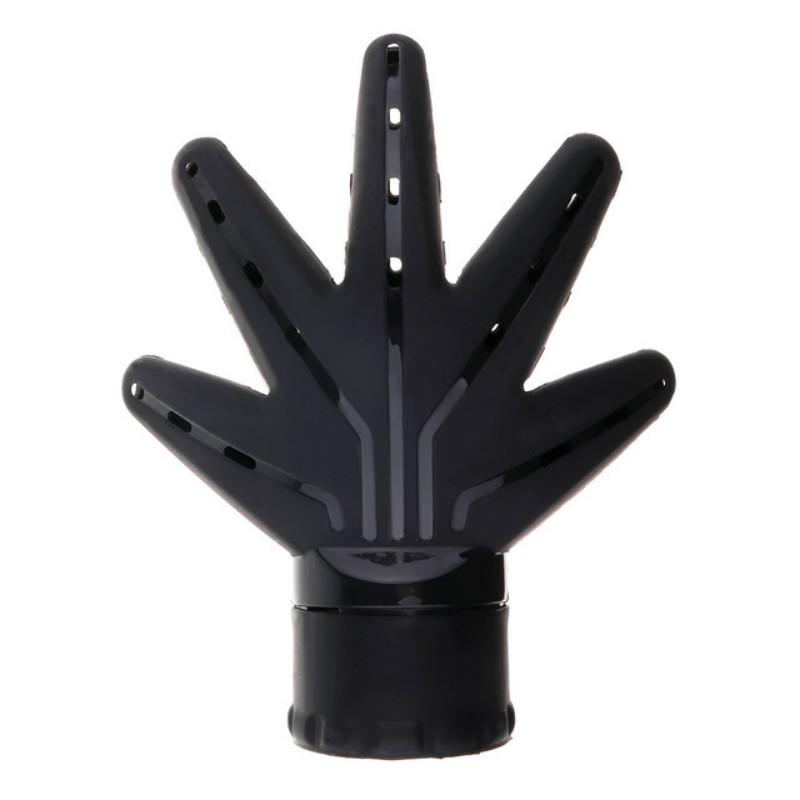 Palm Shaped Hair Dryer Cover For Drying & Shaping Fits Most Brands - Purple 13