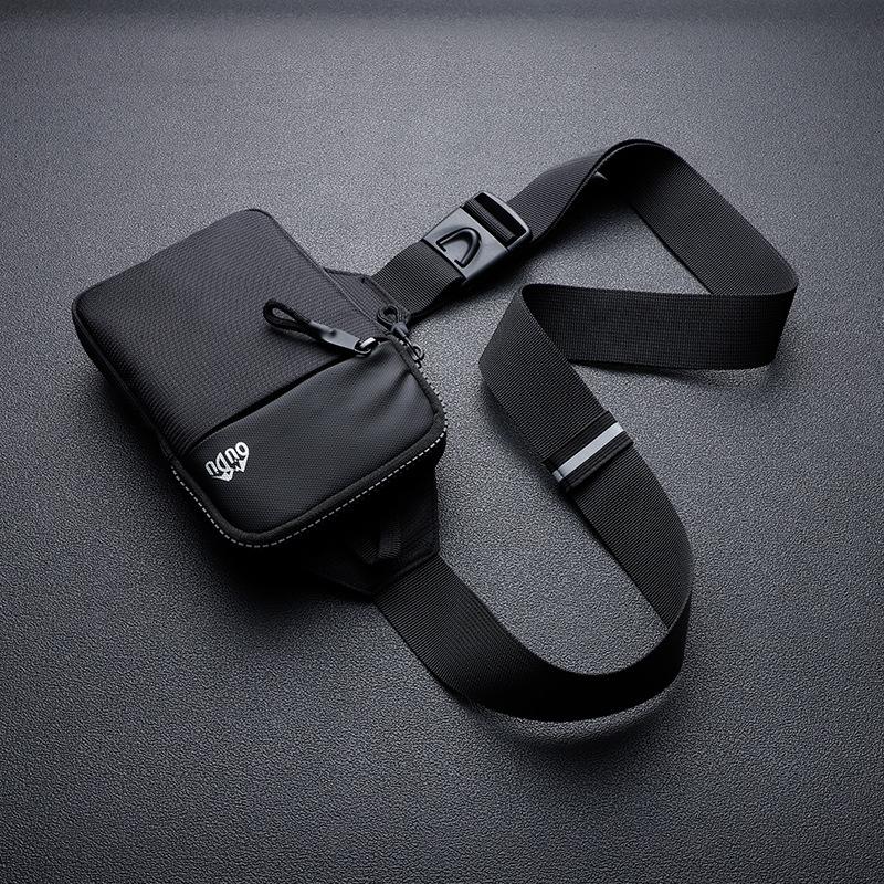 Crossbody Chest Pack For Outdoor Sports Unisex Cell Phone Bag - Grey 3