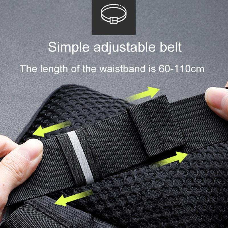 Crossbody Chest Pack For Outdoor Sports Unisex Cell Phone Bag - Grey 7