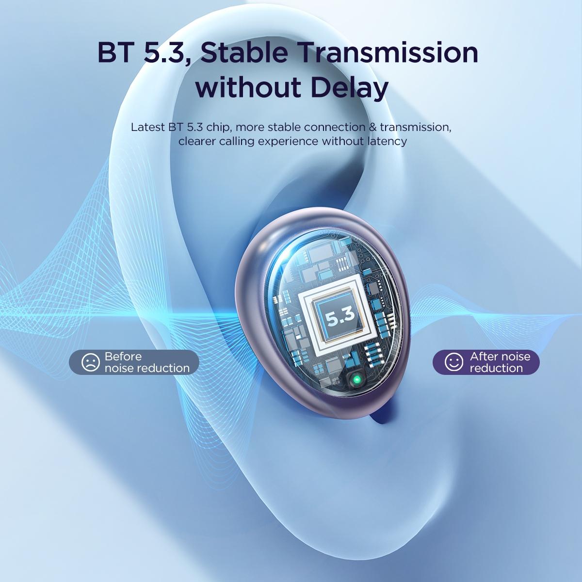 Jdots True Wireless Bluetooth Earphones - Jr-db1 Series - Purple 6