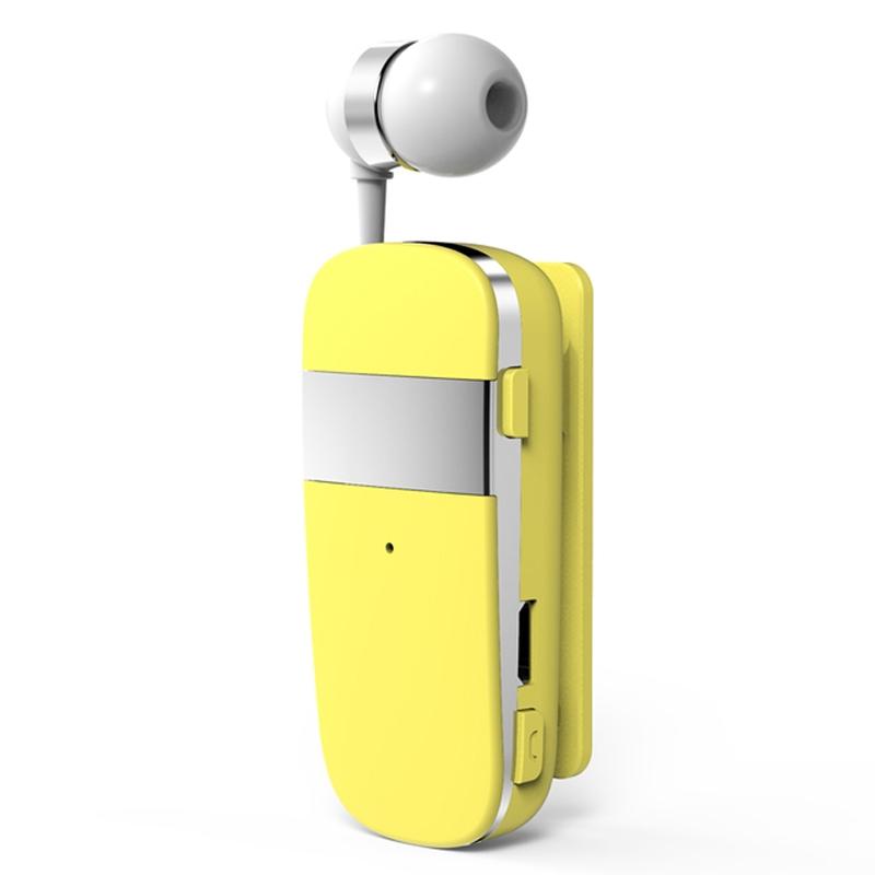 Wireless Bluetooth Earphone with Vibration Reminder for Phone - White 11
