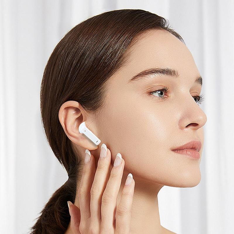 Wireless Bluetooth Earphones with Hd Noise Reduction for Gaming and Sports - White 10