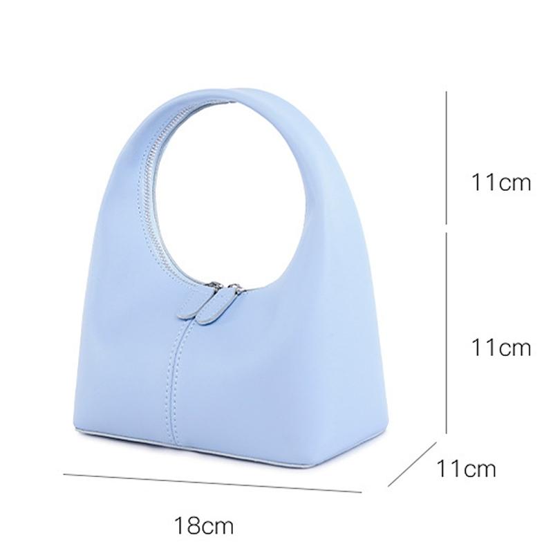 Chic Leather Women Handbag Sleek Design - White 4