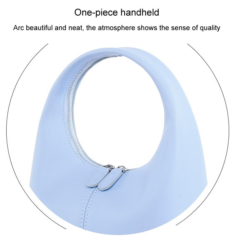 Chic Leather Women Handbag Sleek Design - White 6
