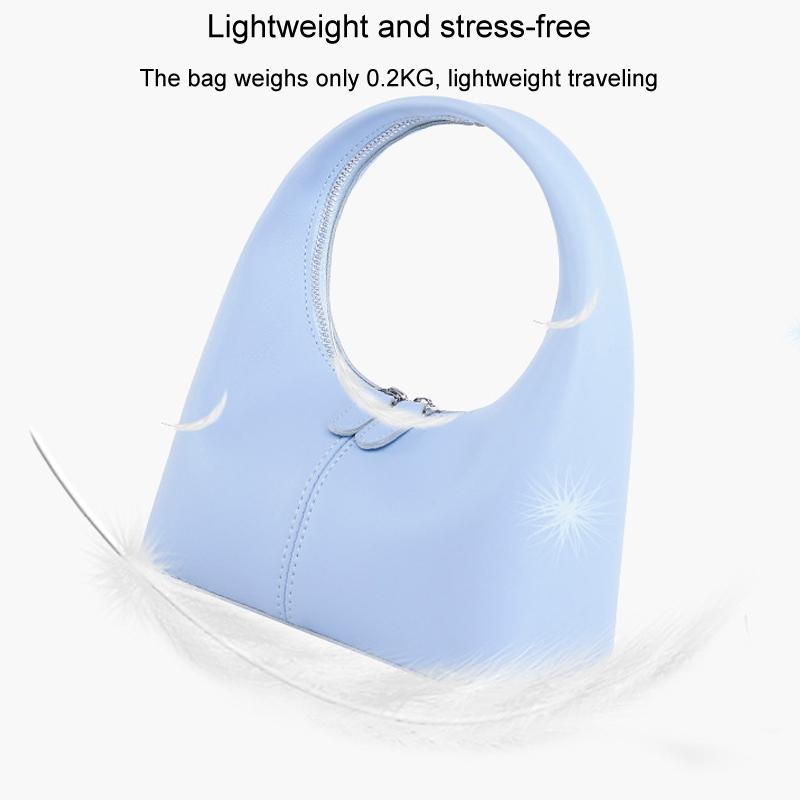 Chic Leather Women Handbag Sleek Design - White 7