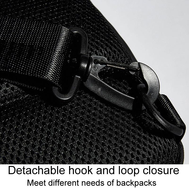 Waterproof Anti Theft Men Crossbody Bag Business Casual Multifunctional - Black 9