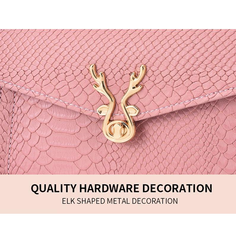 Stylish Crocodile Leather Crossbody Phone Bag - Green 7