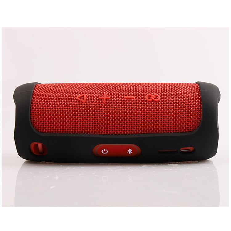 Eco-friendly Silicone Case for Jbl Flip 5 Bluetooth Speaker - Red 11