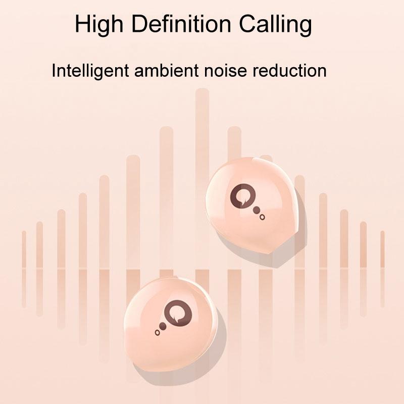 Mini Wireless Sports Earphones with Bluetooth for Sleep - S800 - White 9
