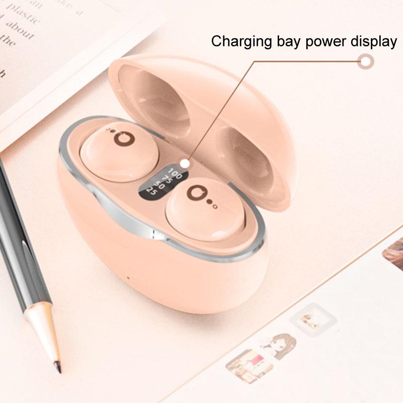 Mini Wireless Sports Earphones with Bluetooth for Sleep - S800 - White 10