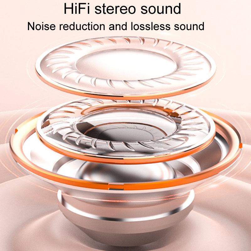 Mini Wireless Sports Earphones with Bluetooth for Sleep - S800 - White 12
