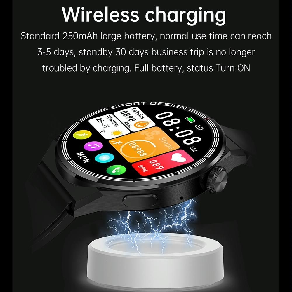 1.6 Inch Waterproof Smart Watch With Bluetooth Call & Nfc - Silver 8