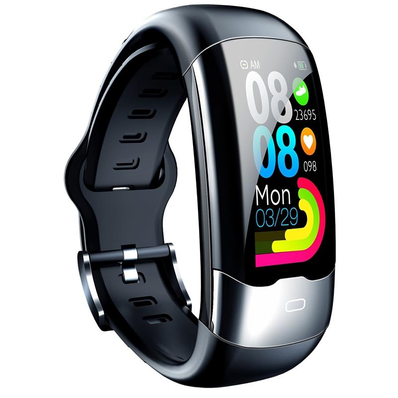 Smart Bracelet With Heart Rate And Blood Glucose Monitoring - Tft Hd - Blue 11