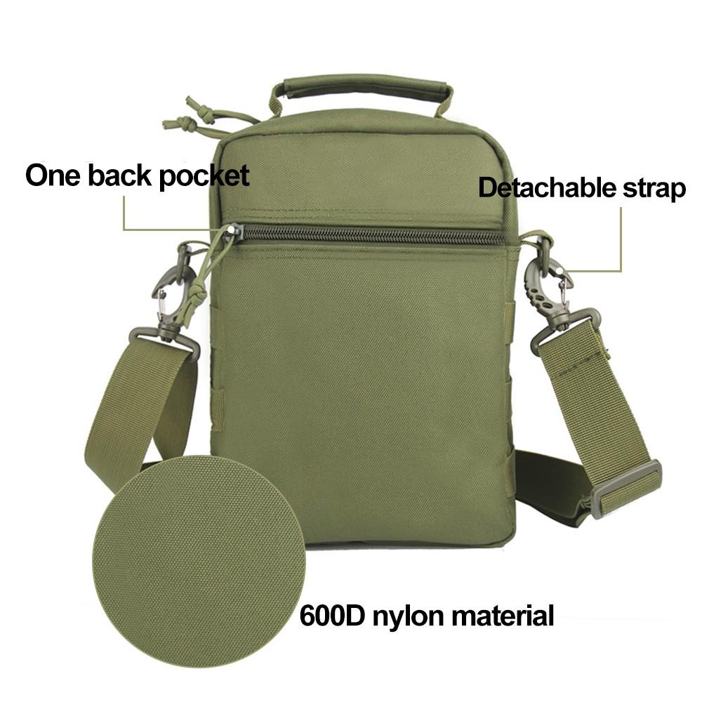 Waterproof Mountaineering Shoulder Bag Durable Outdoor Gear For Hiking And Camping - Armygreen 14