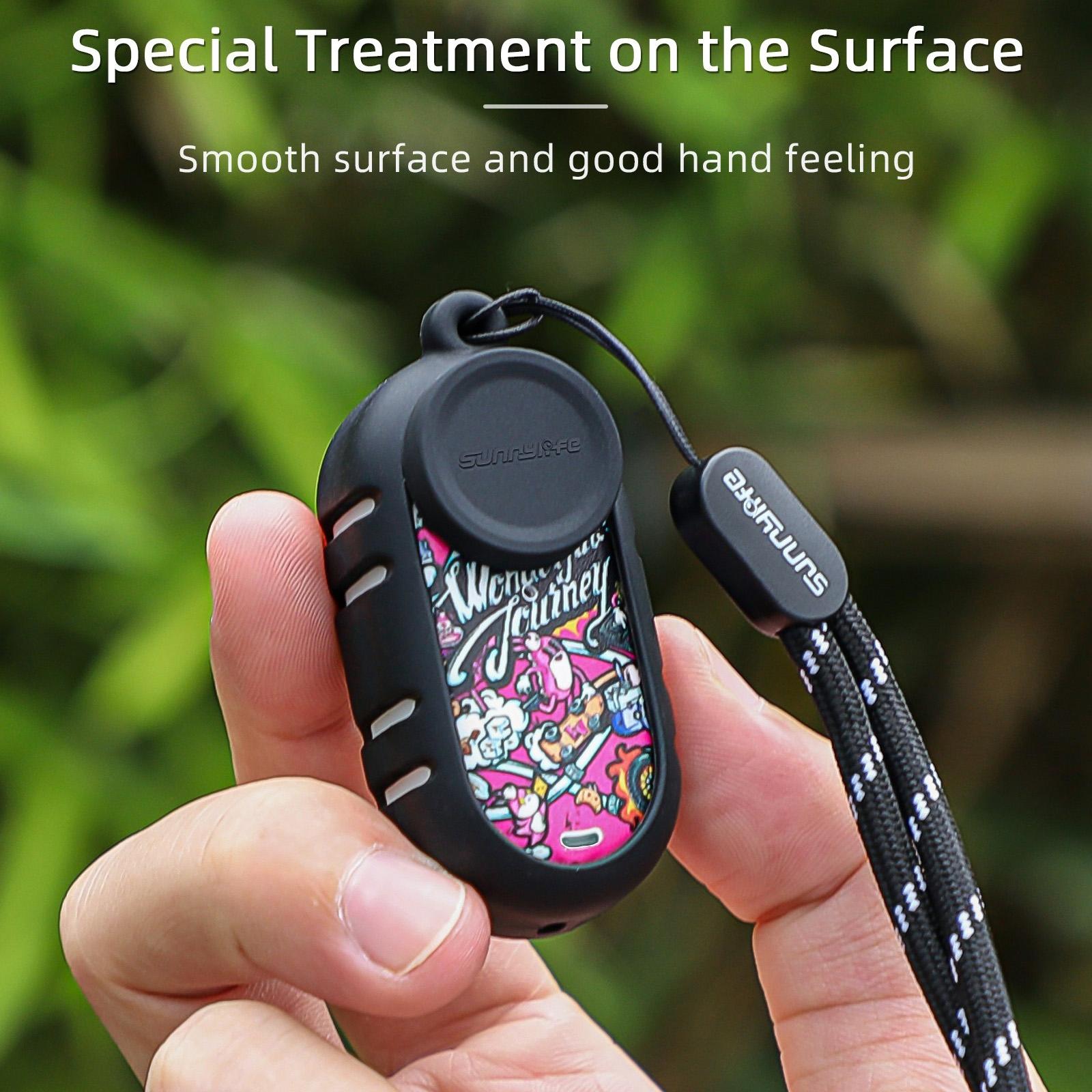 Insta360 Go 3 Silicone Case with Cooling Skin and Neck Strap - Black 11