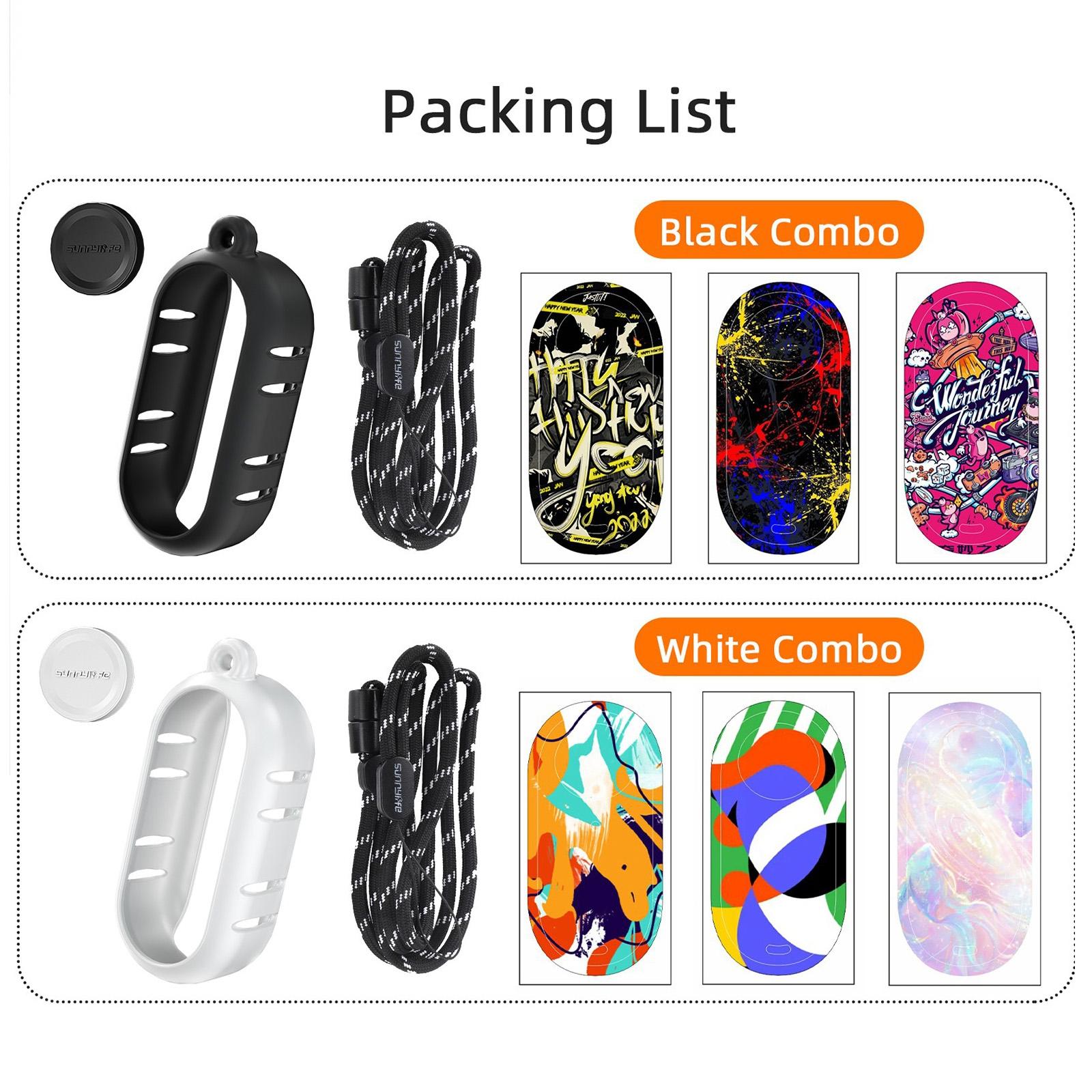 Insta360 Go 3 Silicone Case with Cooling Skin and Neck Strap - Black 12