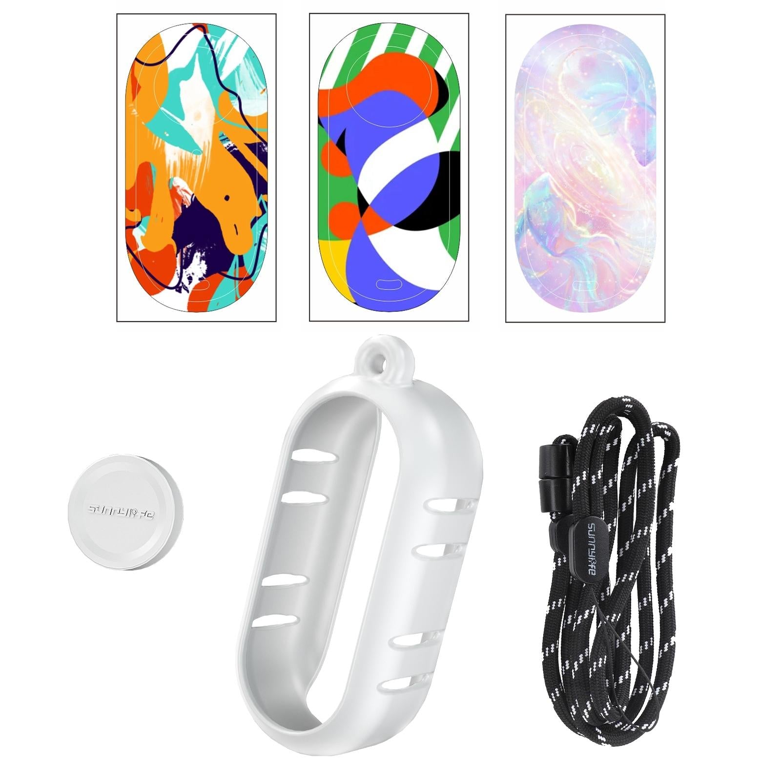 Insta360 Go 3 Silicone Case with Cooling Skin and Neck Strap - Black 14