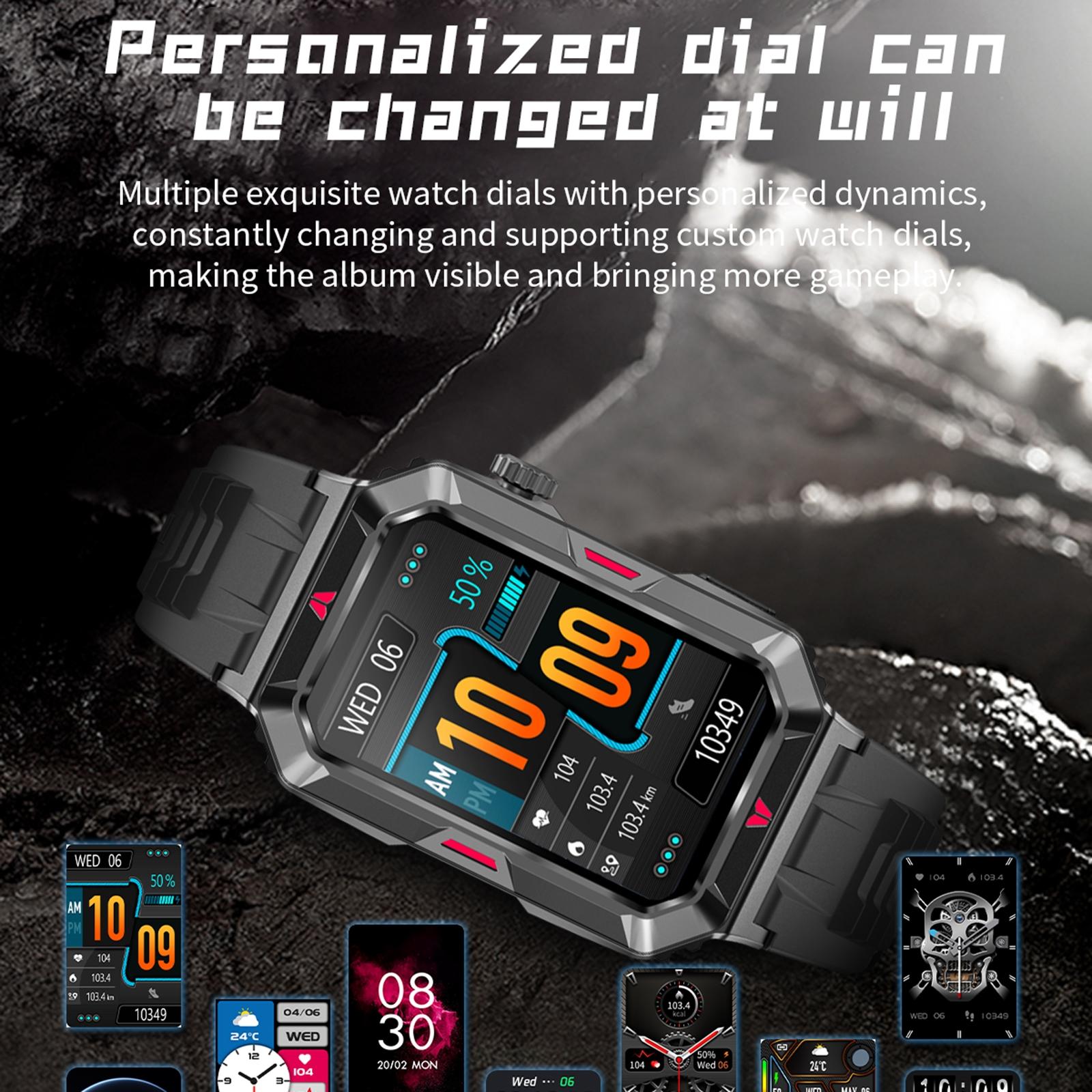 Smart Bracelet With Sleep Detection And Steel Strap - Bt5.2 - Silver 5