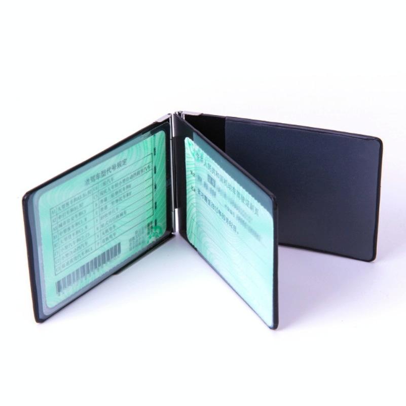 Metal Driver License Holder Fits Most Vehicles - Stripe Coffee 7