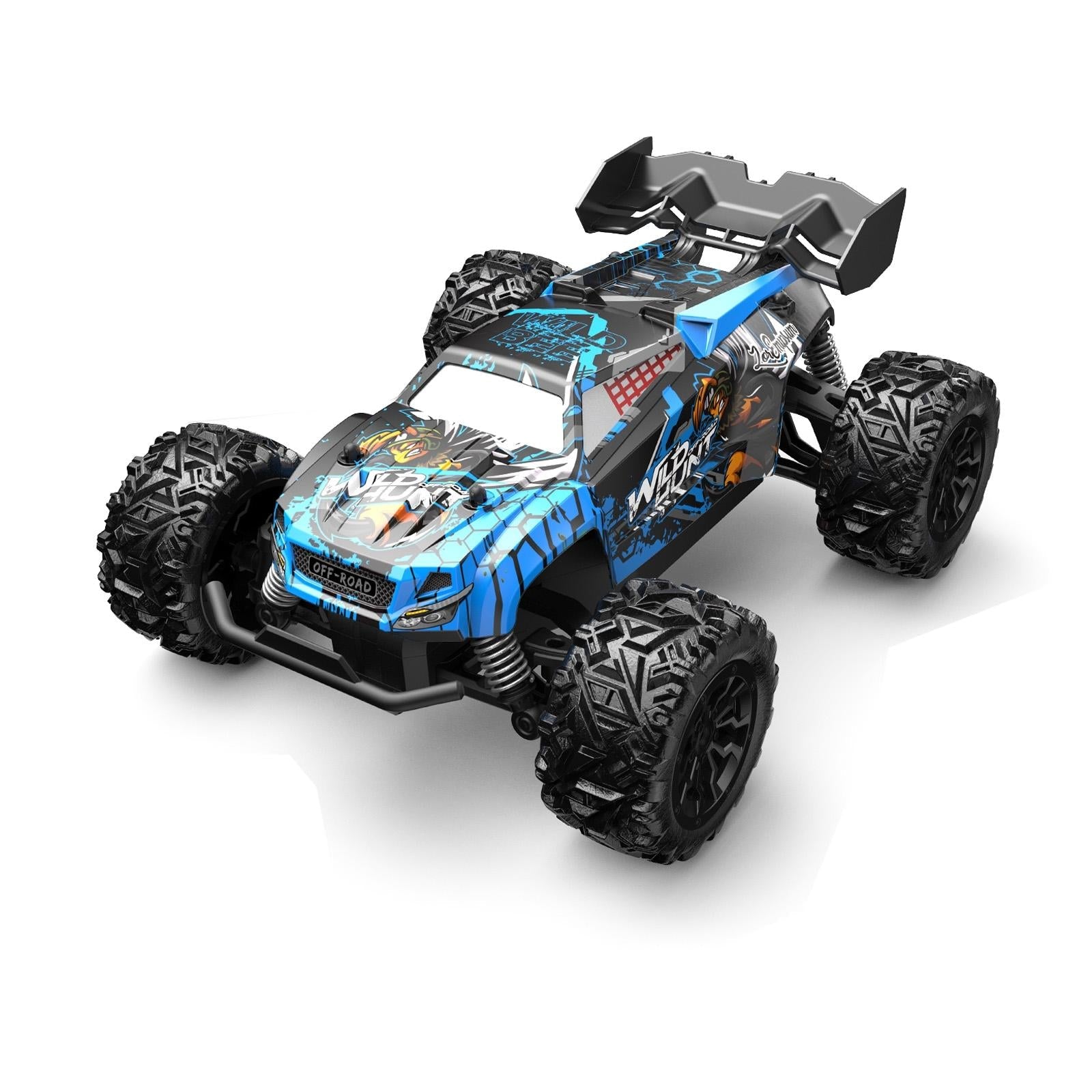 1 20 Full Scale 2.4g Rc Off-road Vehicle - Off-road Ready - Blue 14