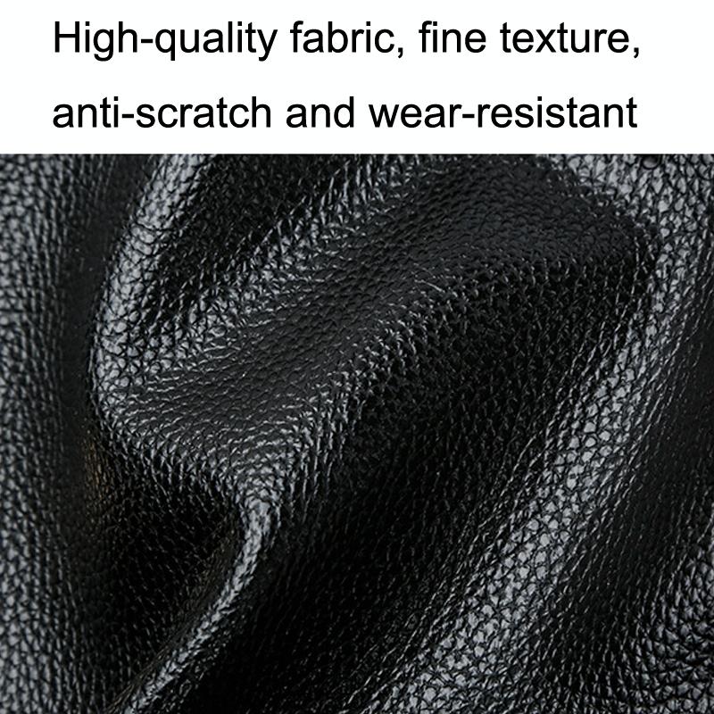 Leather Travel Backpack - Anti-theft Compact - Blue 13