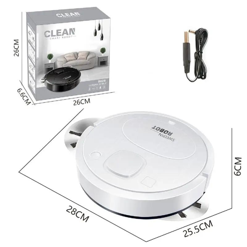 Smart Usb Charging Robot Vacuum Cleaner - Automatic Cleaning - Black 3