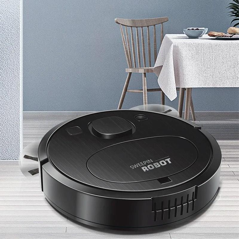 Smart Usb Charging Robot Vacuum Cleaner - Automatic Cleaning - Black 10
