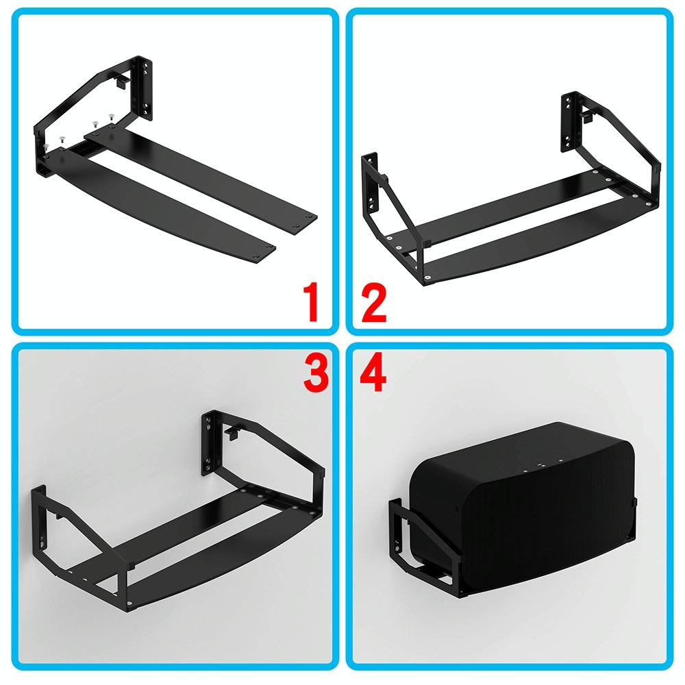 Wall-mounted Metal Bracket for Smart Speaker - White 8