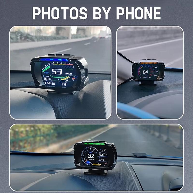Car Obd Hud Lcd Speedometer Clear Display - Thai Version 5