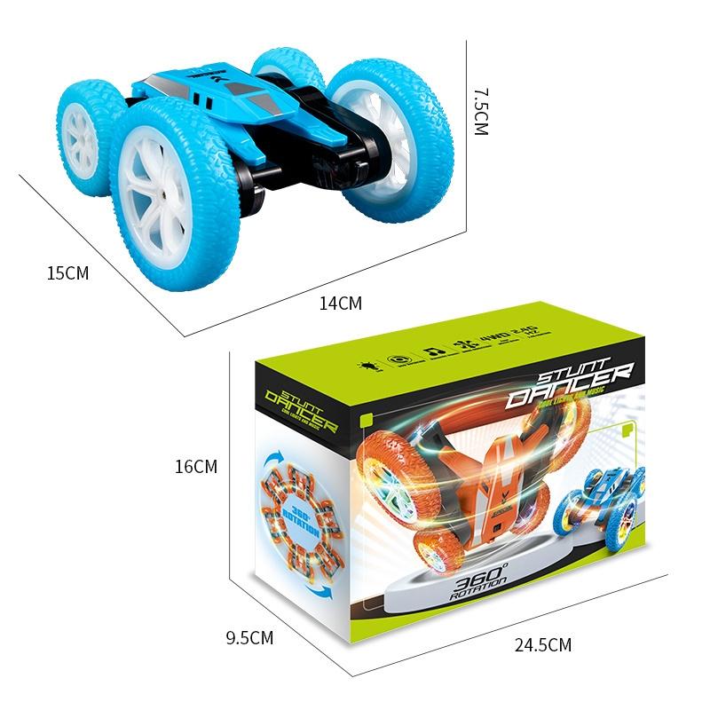 Flower Rc Car with Music - Stunt Street Dance - Orange 5