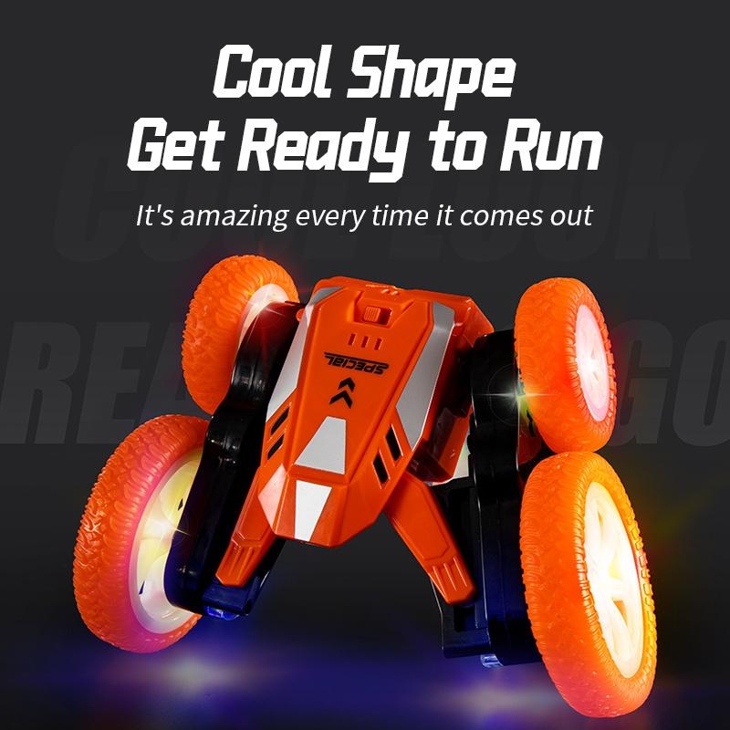 Flower Rc Car with Music - Stunt Street Dance - Orange 6