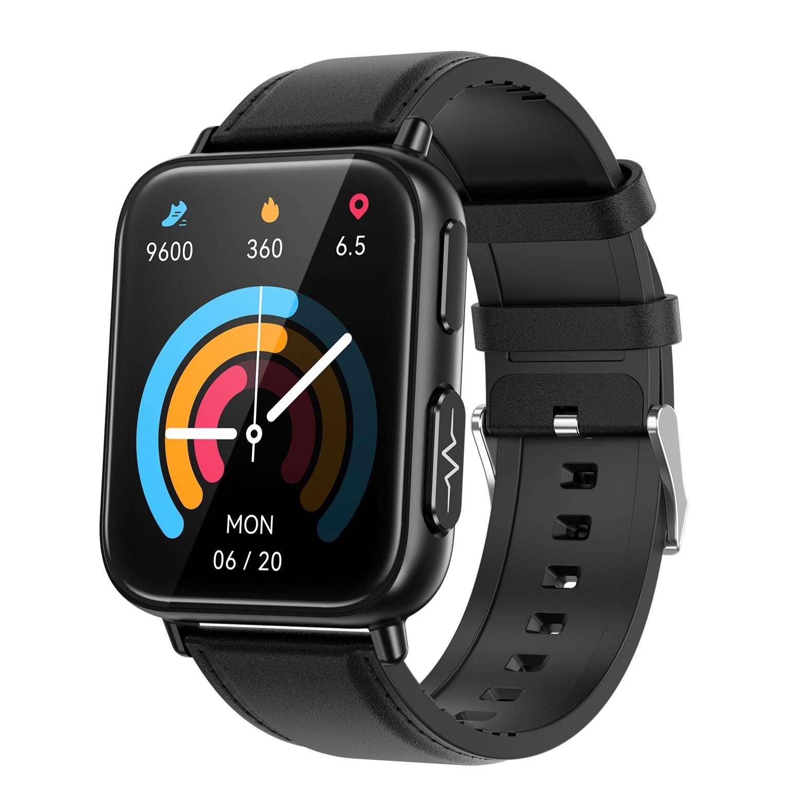 1.91 Inch Waterproof Smart Watch With Ai Diagnosis & Health Monitoring - Brown 11