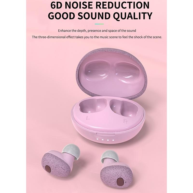 Wireless Bluetooth Earphones with 5d Sound and Magnetic Charging Box - Black 15