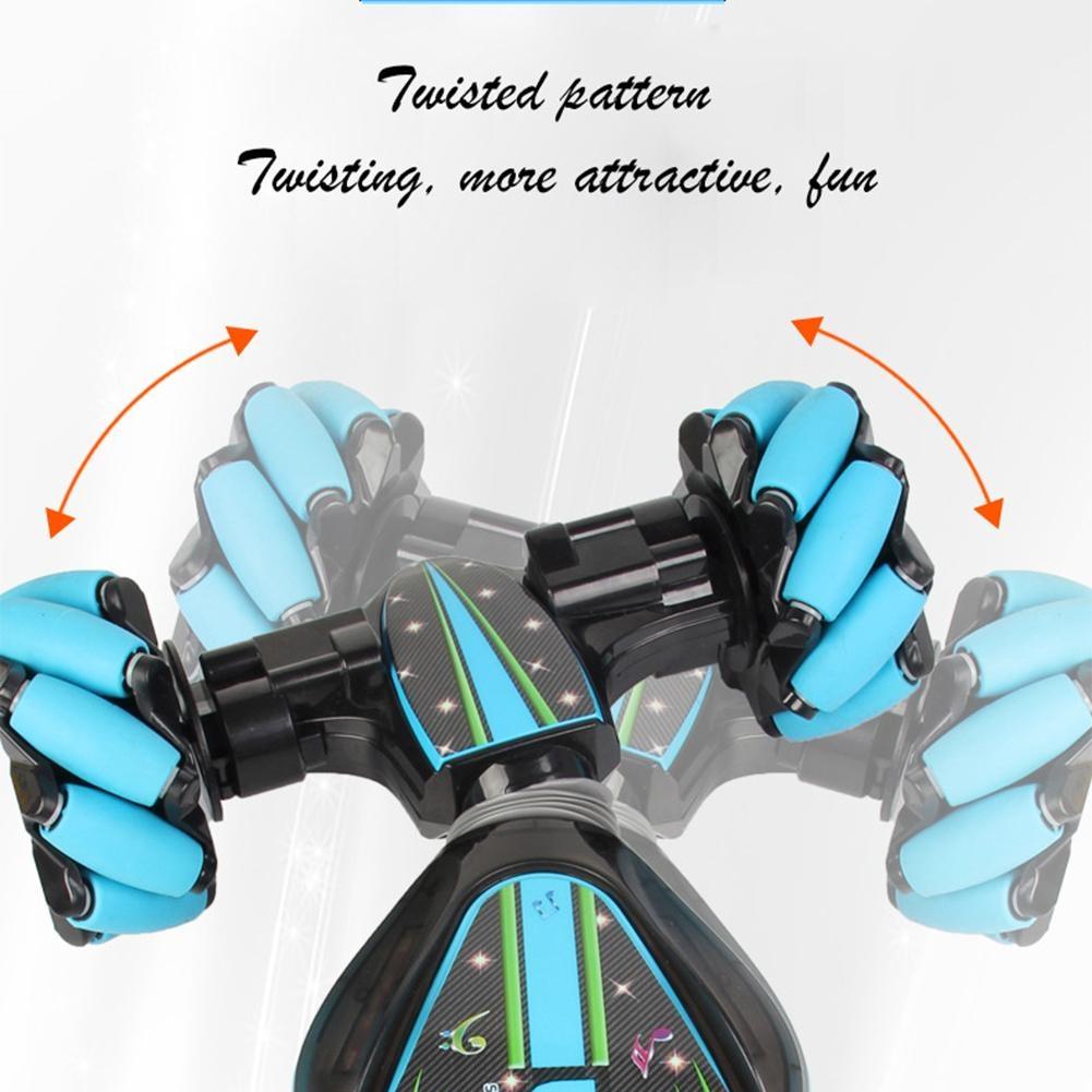 Gesture Control Twisting Car with Music and Deformation - Red 7