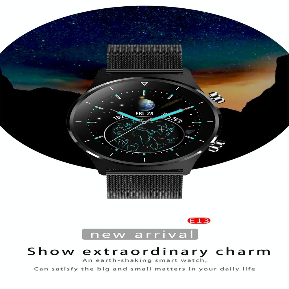 Waterproof Smart Watch With Heart / Bp / Oxygen / Sleep Monitoring - Ip68 - Silver 14