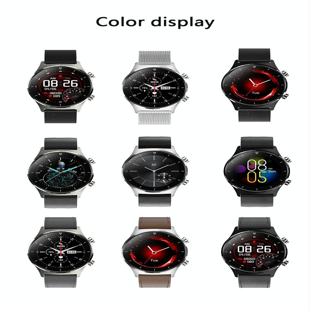 Waterproof Smart Watch With Heart / Bp / Oxygen / Sleep Monitoring - Ip68 - Silver 15