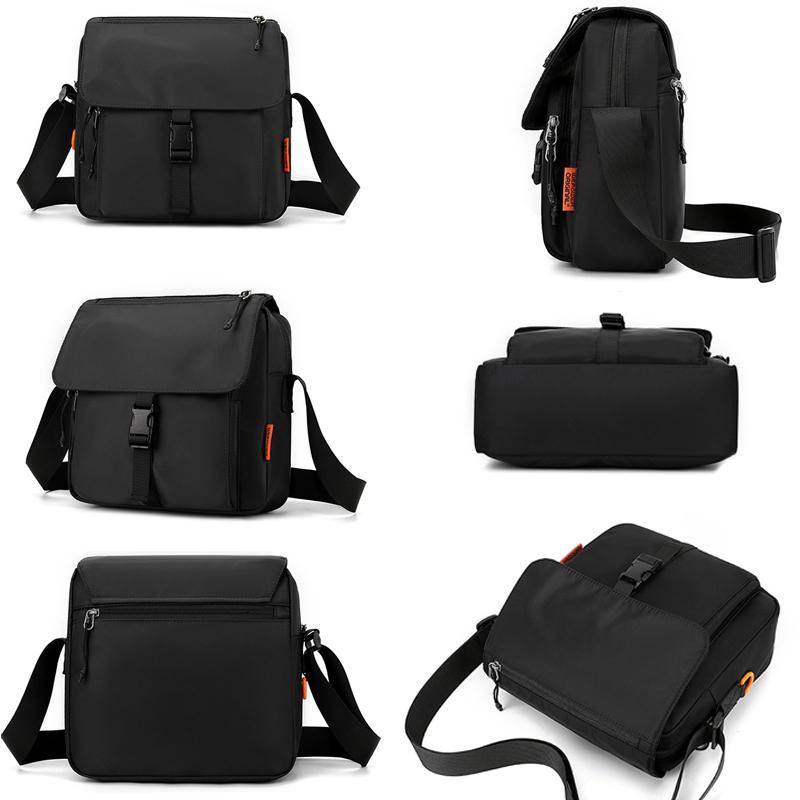 Waterproof Unisex Crossbody Bag For Couples - Light Gray 8