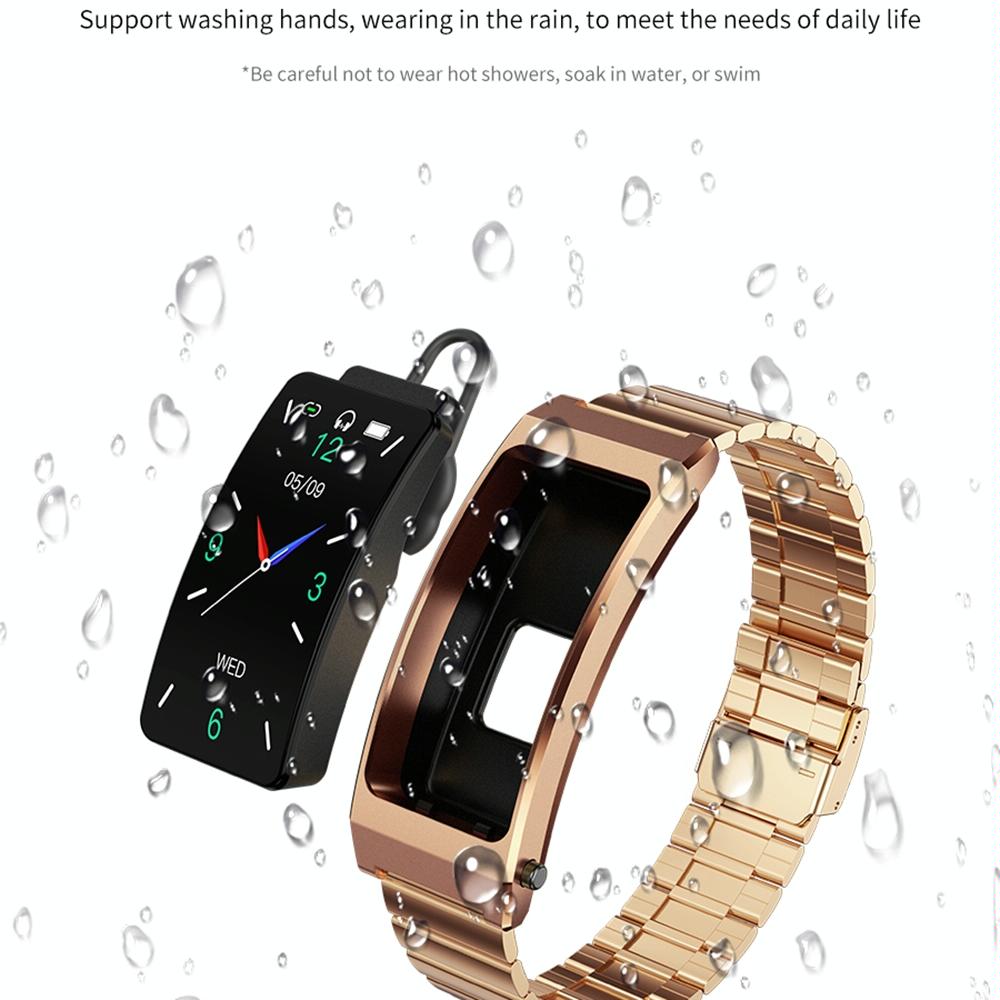 Sleep Oxygen Monitoring Smart Bracelet - Rose Gold 11