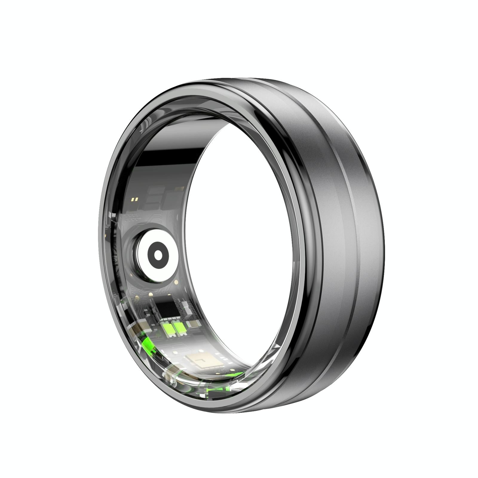 Smart Ring With Heart Rate Blood Oxygen & Sleep Monitoring - Size 12 - Gold 3