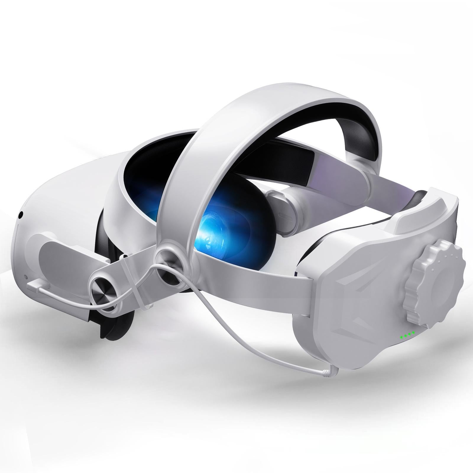 Head Strap Power Bank for Meta Quest 2 - 5200mah - White 8