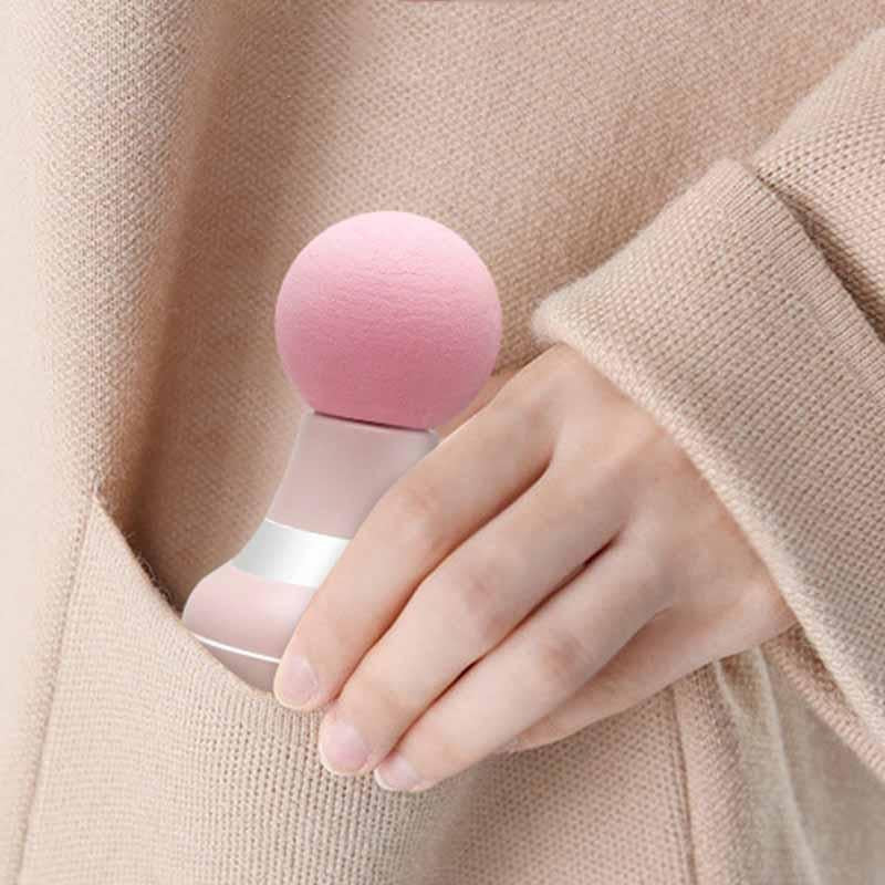 Portable Muscle Relaxation Massager Home Vibrating Hammer - Pink 6