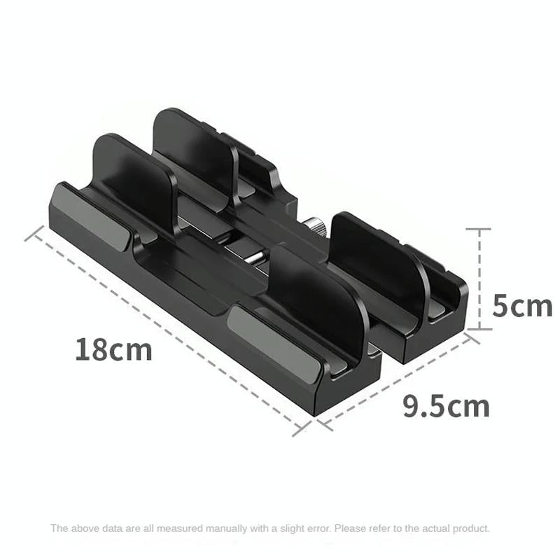 Versatile Laptop Stand with Storage and Cooling - Desktop Heightening Rack - White 9