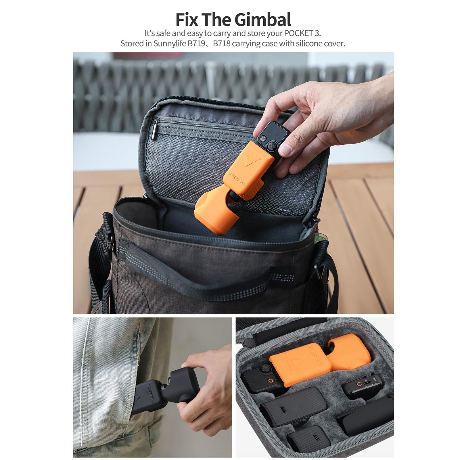 Silicone Protective Case for Dji Pocket 3 - Red 6