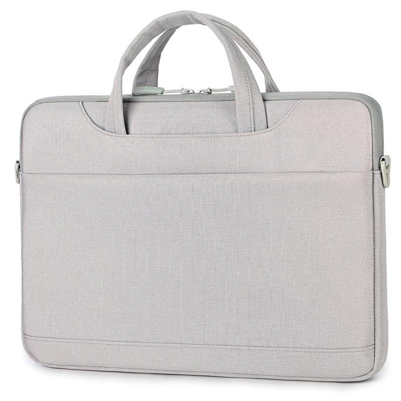 Waterproof Oxford Cloth Laptop Handbag - Fits 13.3-14 Inch - P510 - Grey 10