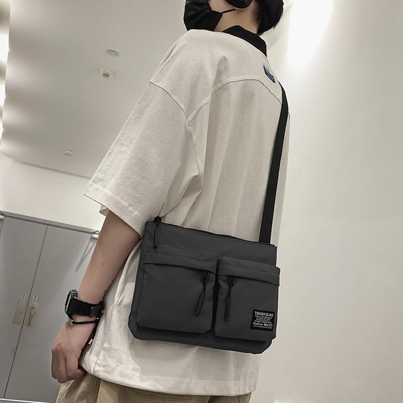 Leisure Sports Chest Bag Lightweight Shoulder Bag For Men - Grey 14