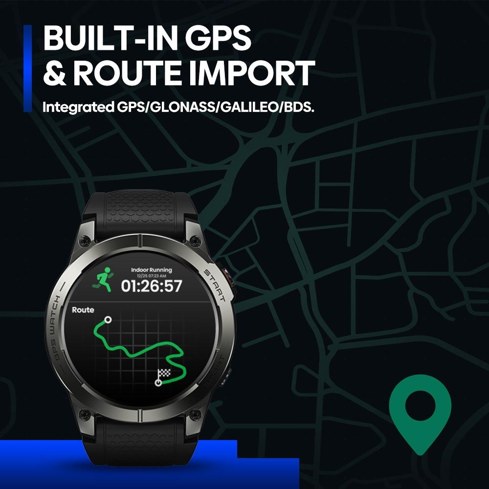 1.43 Inch Amoled Screen Sports Smart Watch Support Bluetooth Call - Blue 6