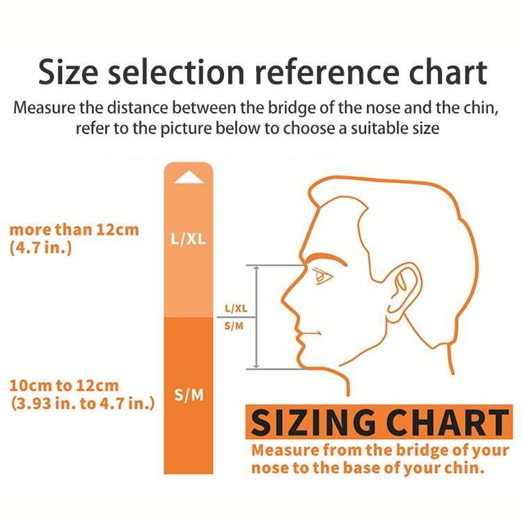 Full Dry Silicone Diving Mask for Adults - Double Tube - Black/Blue 10