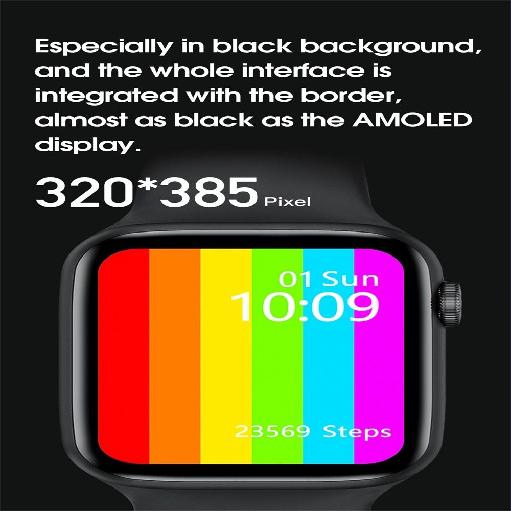 1.75 Inch Ips Smart Watch Waterproof Temp / Heart / Bp / Sleep Monitoring - White 9
