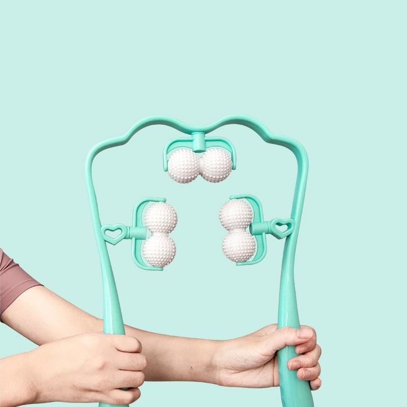 Portable Neck & Shoulder Massager Green 7