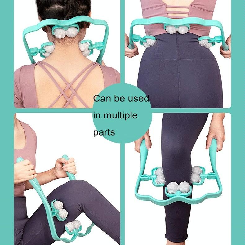 Portable Neck & Shoulder Massager Green 8